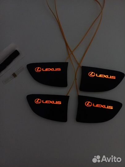 Led Подсветка дверных ручек салона Lexus RX 350