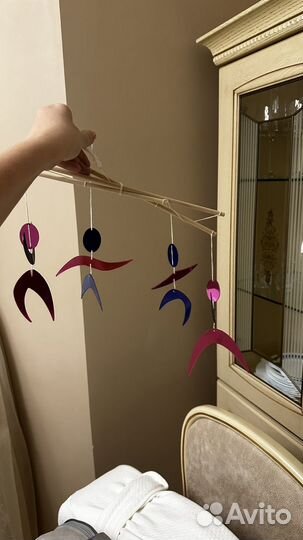 Стойка монтессори + полный набор мобилей