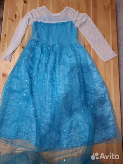 Новогодний костюм Эльзы для девочки