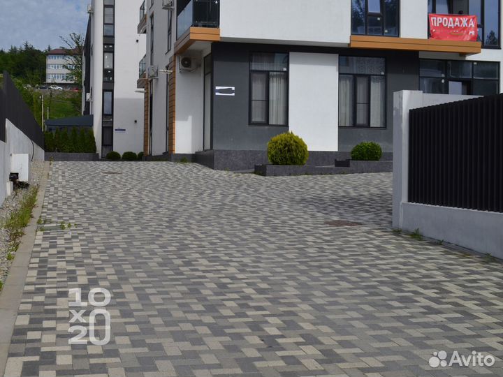 Тротуарная плитка, бордюры от производителя