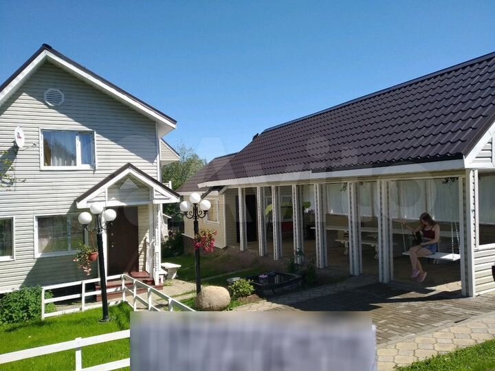 Коттедж 120 м² на участке 8 сот.