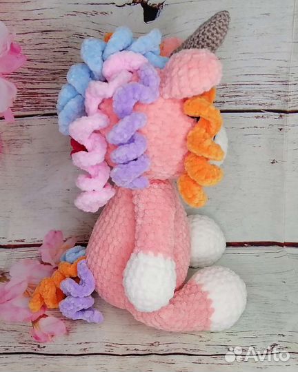 Единорожка мягкая игрушка