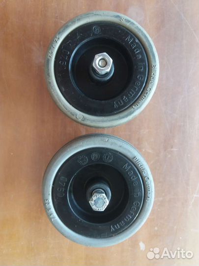 Колёса для тележки. Новые. Германия