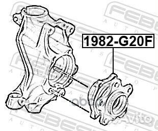 Ступица передняя 1982G20F Febest