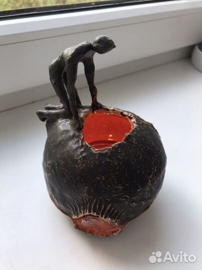 Керамический подсвечник «Планета»