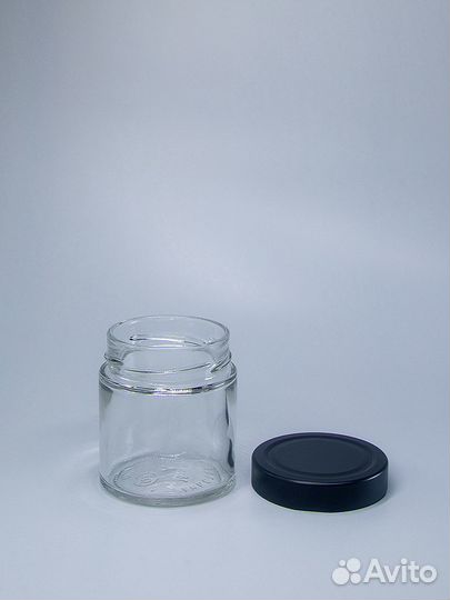 Банка стеклянная 200мл дип, баночка 0,200мл deep