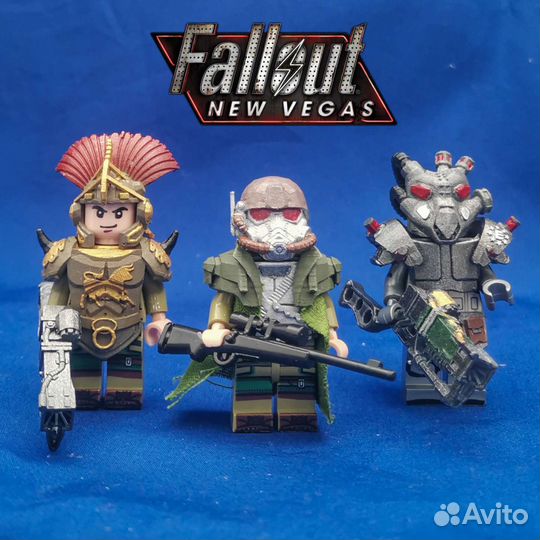 Lego Fallout Шлемы и Броня