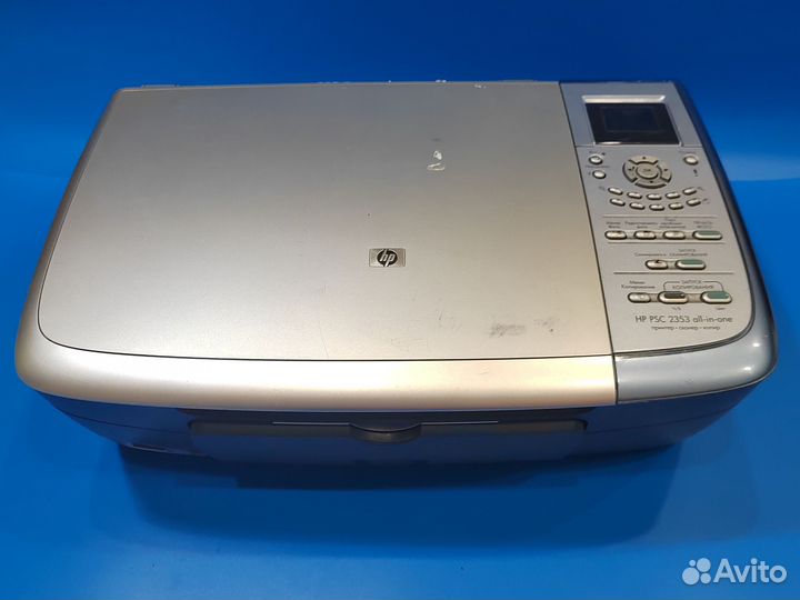 Принтер цветной мфу HP PSC 2353 заправлен