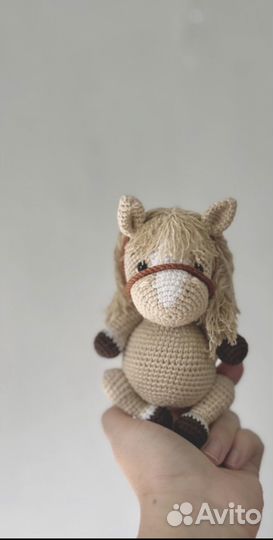 Вязаная Лошадь пони