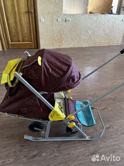 Коляска санки