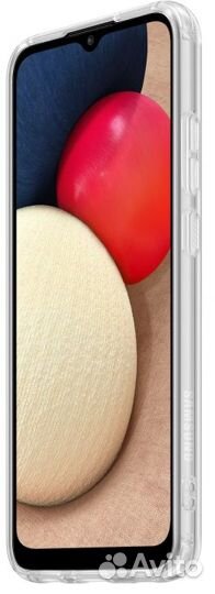Оригинал Чехол Soft Clear Samsung A02s (2 цвета)