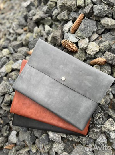 Кожаный чехол на MacBook Pro 13’’ 2016 - 2021 гг