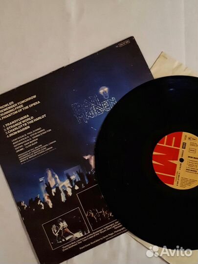 Виниловая пластинка iron maiden LP