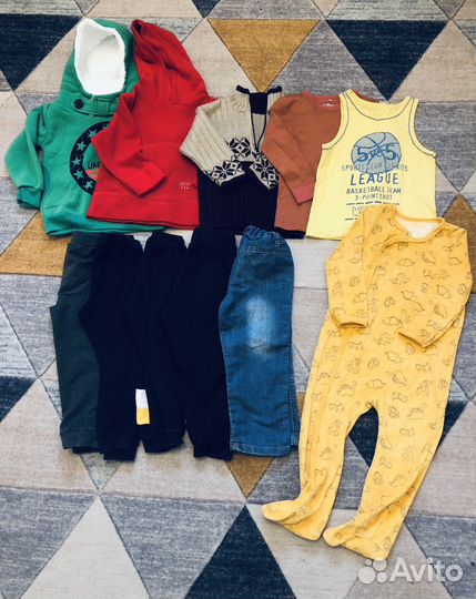 Вещи пакетом на мальчика 98