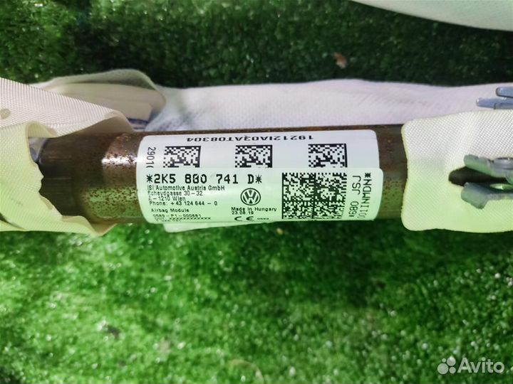 Подушка безопасности (шторка) левая volkswagen Ca