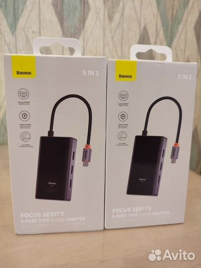 Usb хаб 5 in1 Baseus