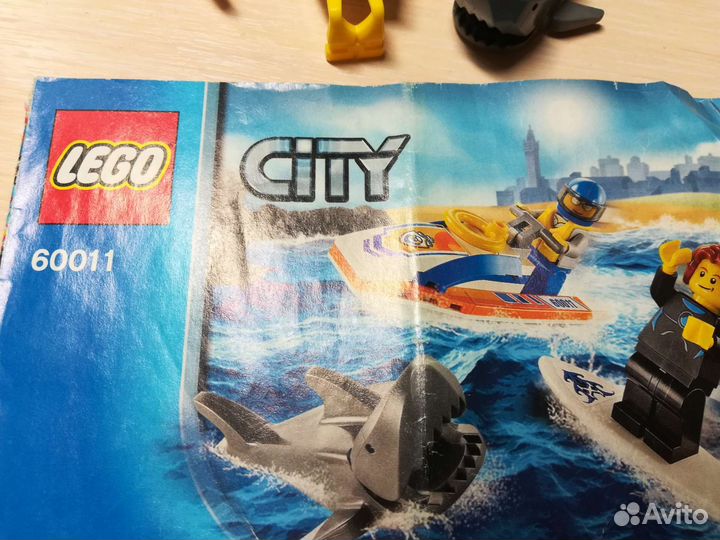 Конструктор lego City 60011 Спасение серфингиста