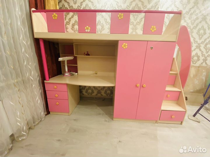 Детская кровать чердак Шатура