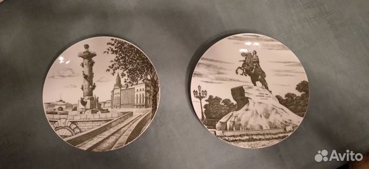 Настенные тарелки СССР