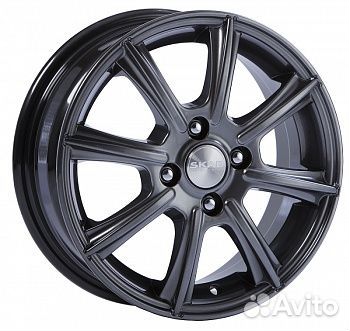 R14 4x98 5,5J ET38 D58,6 Скад Монако Графит