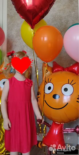 Нарядное платье для девочки 2-3 года, 98