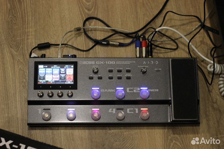 Гитарный процессор Boss gx 100 bluetooth