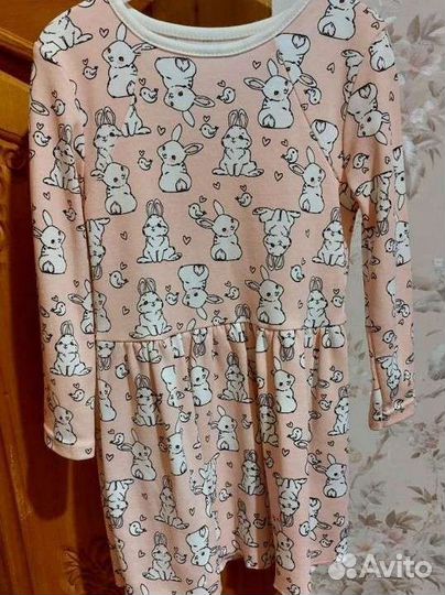Платье для девочки 92