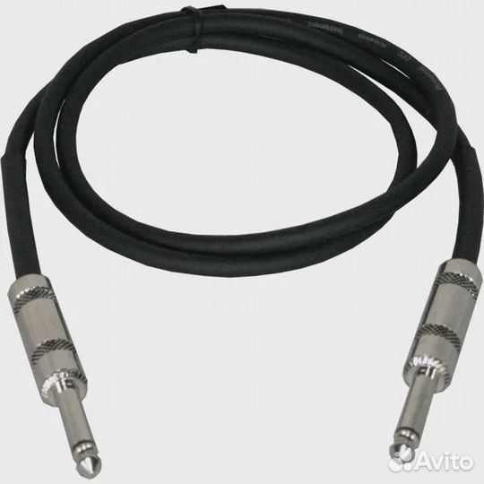 Кабель 6,3 джек - 6,3 джек invotone ACI1002/BK