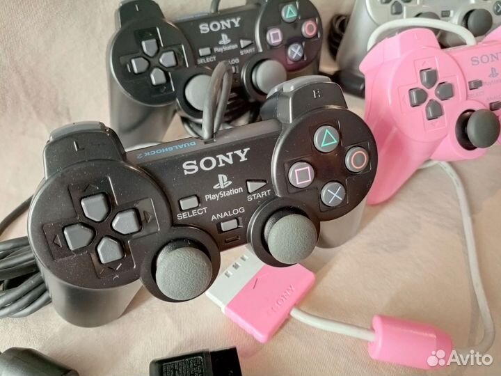 Джойстик пс2, геймпад dualshock 2 оригинальный