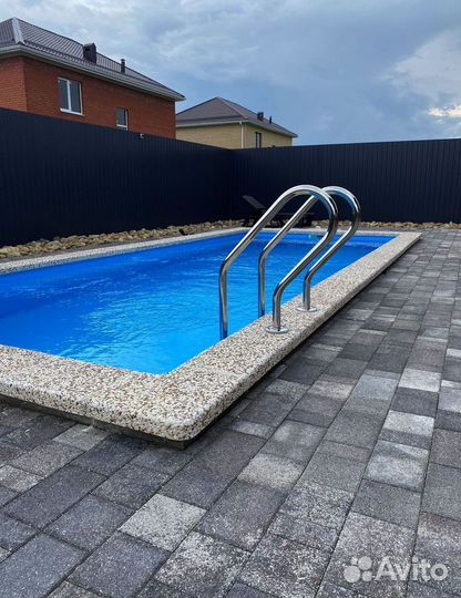 Полипропиленовый бассейн 7м*3м*1,5м