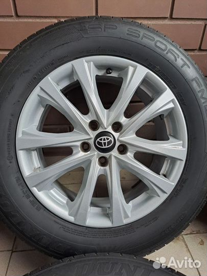 Колеса лето r17, 225/65(5*114,3) Toyota,Suzuki