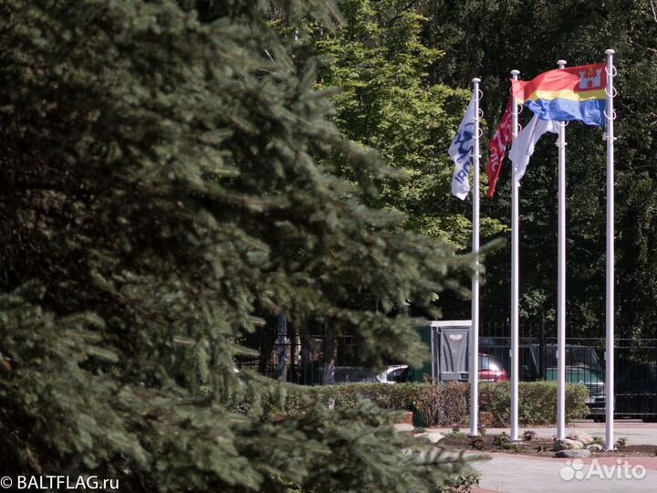 Флагшток уличный. От 6 до 12м