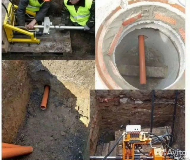 Гнб (горизонтальное бурение), прокол под дорогой
