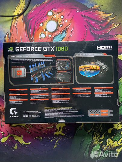 Видеокарта gtx 1060 6gb