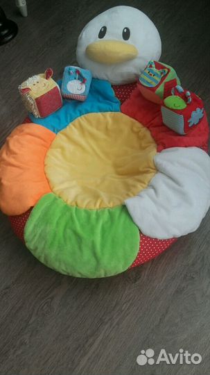 Развивающий коврик, кокон elc