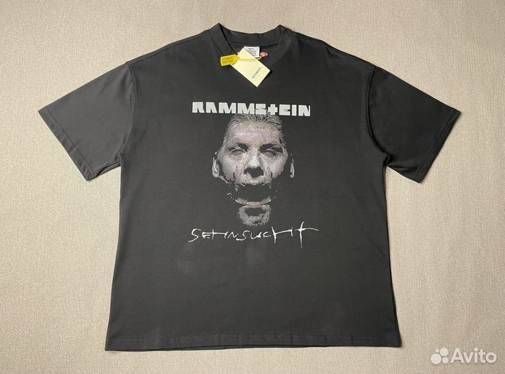 Футболка Vetements Rammstein (Оверсайз)