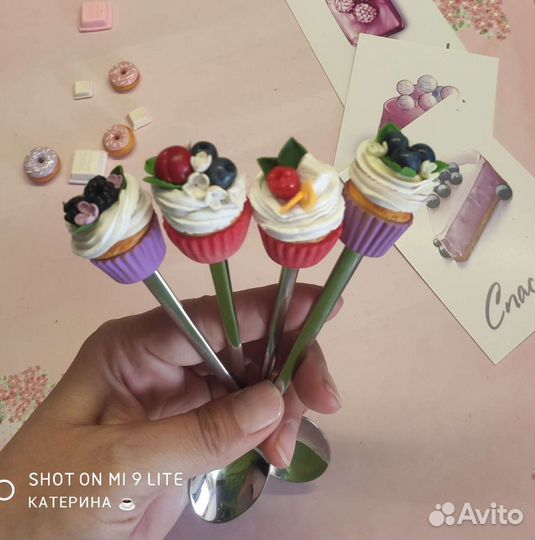 Ложка с декором. Вкусная ложка