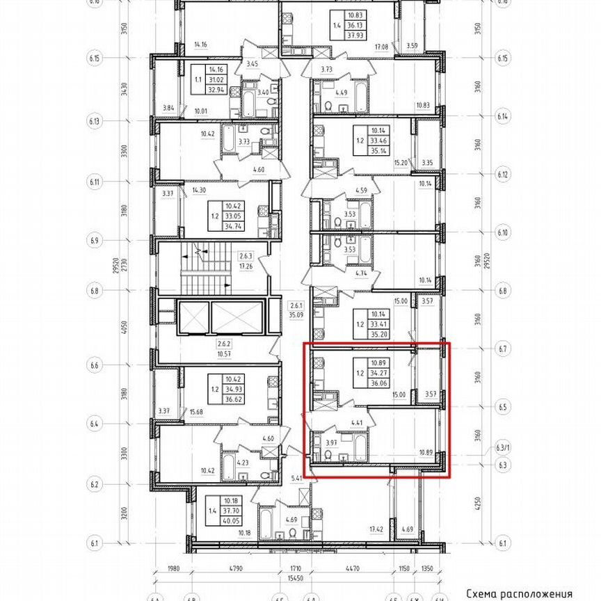 1-к. квартира, 34,3 м², 2/9 эт.