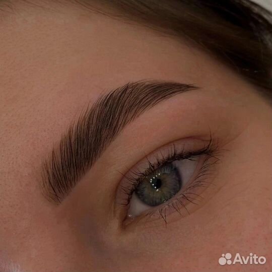 Окрашивание и ламинирование бровей