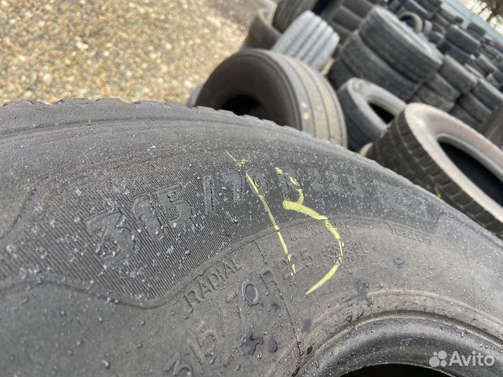 Грузовые шины б/у Michelin 315/70/R22.5