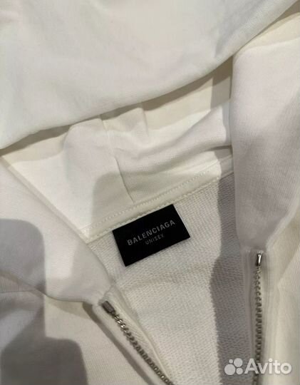 Balenciaga soccer zip hoodie оригинал