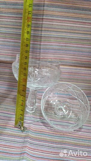 Бомбаньерки хрустальные