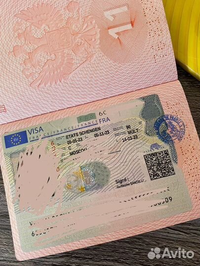 Туристическая виза во францию