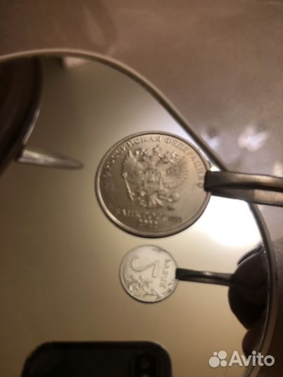 Монета брак 2 рубля 2022