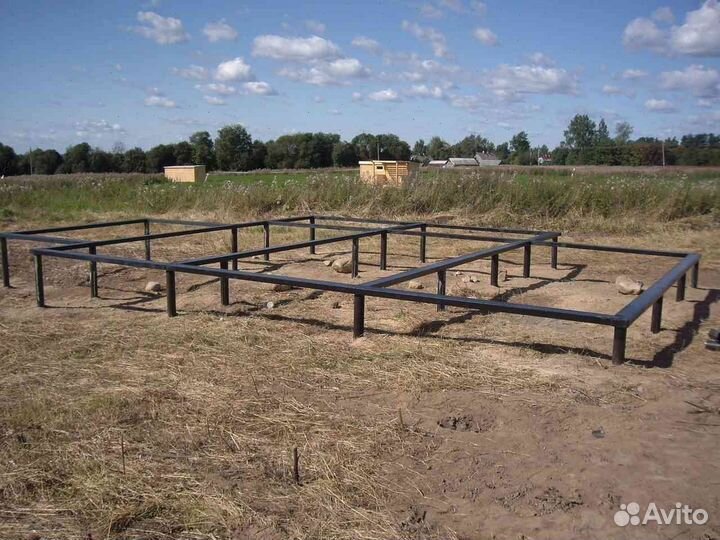 Винтовые сваи под ключ