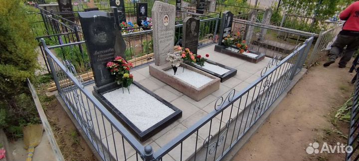 Благоустройство мест захоронений