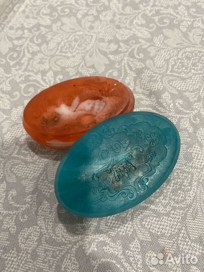 Мыло ручной работы драгоценные камни