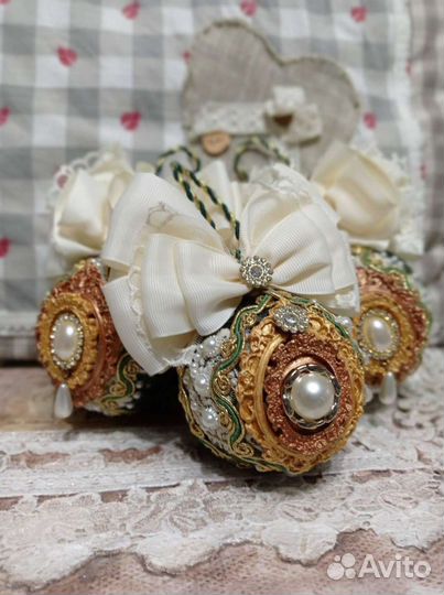 Елочные игрушки Ручной работы