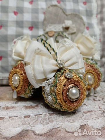 Елочные игрушки Ручной работы