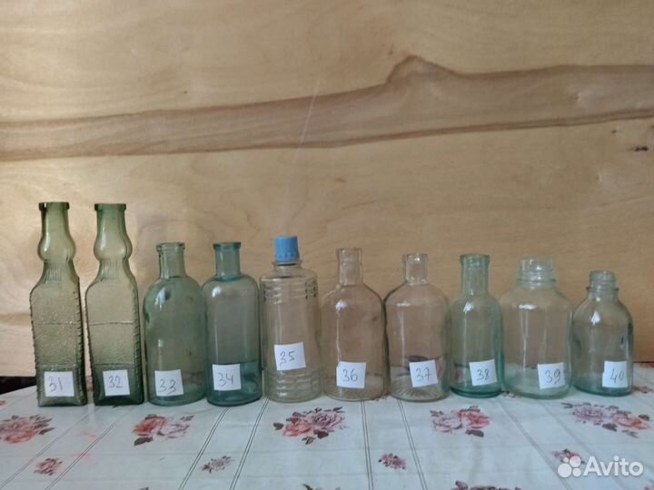 Бутыльки старинные